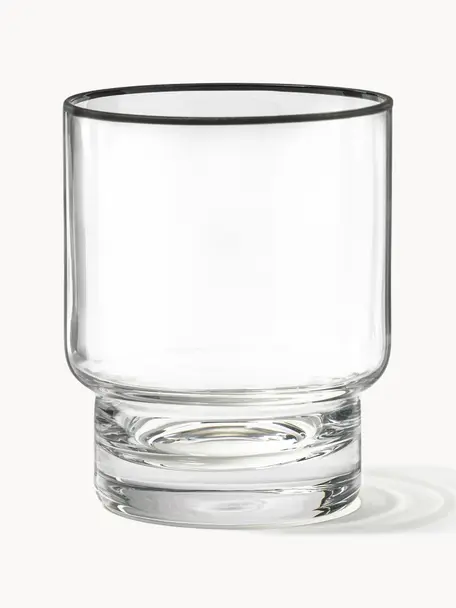 Set x5 vasos vidrio soplado — Soho Deco