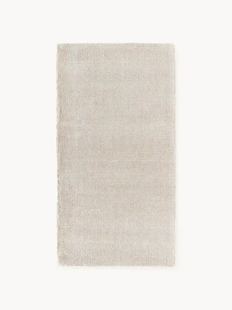 Ručne tkaný koberec s nízkym vlasom Ainsley, 60% polyester s certifikátom GRS
40 % vlna, Svetlobéžová, Š 80 x D 150 cm (veľkosť XS)