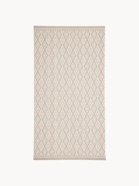Interiérový a exteriérový koberec Capri, 86 % polypropylen, 14 % polyester, Béžová, Š 80 cm, D 150 cm (velikost XS)