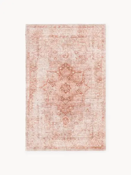 Kurzflor-Teppich Alisha, 63 % Jute, 37 % Polyester, Terrakotta, B 120 x L 180 cm (Grösse S)