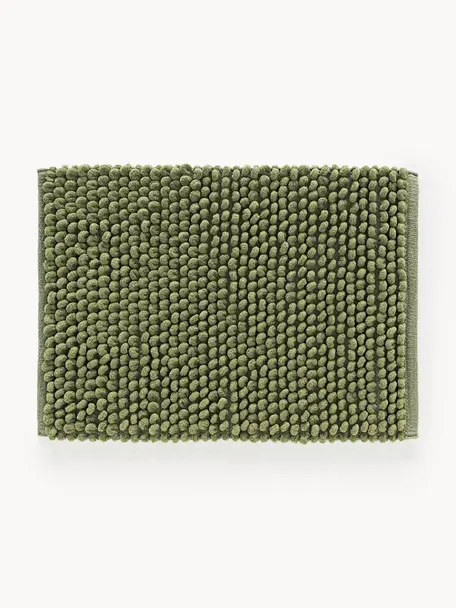 Tapis de bain doux Brady, 68 % polyester, certifié GRS, 32 % coton

Le matériau est certifié STANDARD 100 OEKO-TEX®, 21.HIN.55987, HOHENSTEIN HTTI, Vert foncé, larg. 50 x long. 70 cm