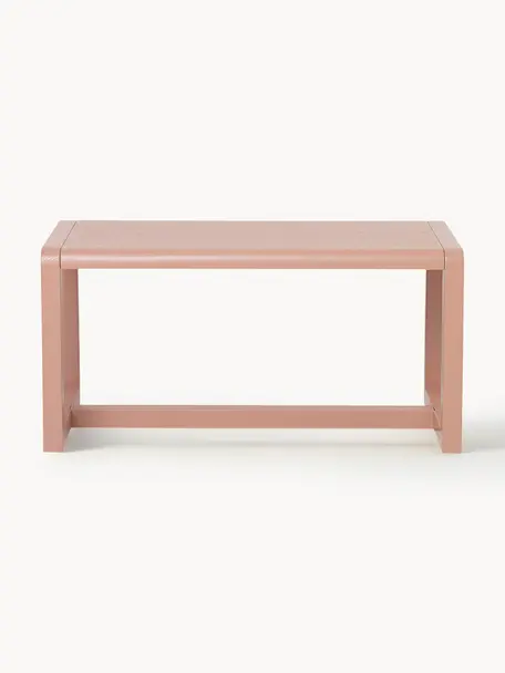 Banc en bois pour enfant Little Architect, Bois de frêne, placage en frêne, MDF

Ce produit est fabriqué à partir de bois certifié FSC® issu d'une exploitation durable, Rose pâle, larg. 62 x prof. 30 cm