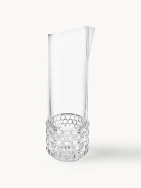 Carafe à eau avec embossage décoratif Jellies, 1,3 L, Plastique, Transparent, 1,3 L