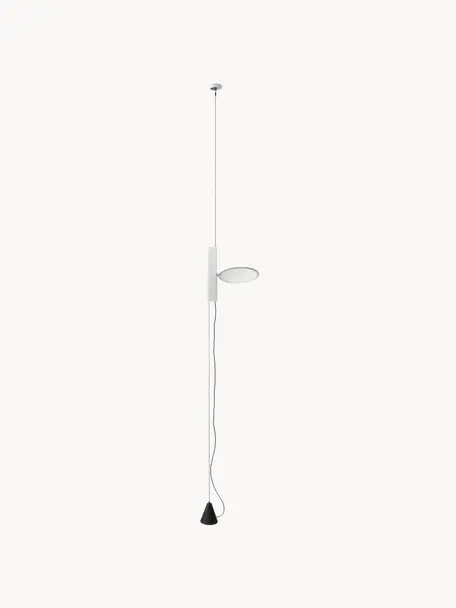 Dimbare hanglamp OK, Lampenkap: kunststof, Wit, B 20 x H 27 cm