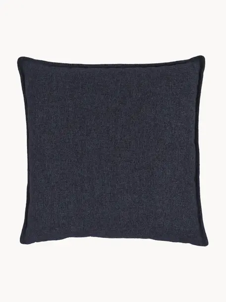 Sofa-Kissen Lennon, Hülle: 100 % Polyester, CertiPUR, Dunkelblau, B 70 x L 70 cm