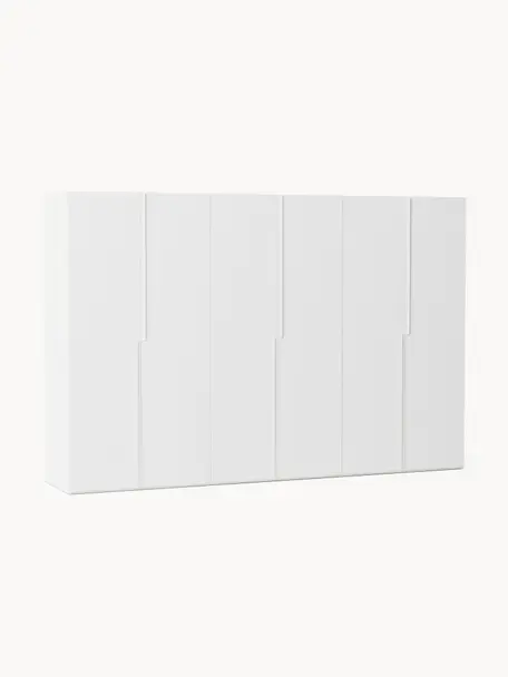 Modulární skříň s otočnými dveřmi Leon, šířka 300 cm, více variant, Bílá, Interiér Classic, Š 300 x V 200 cm