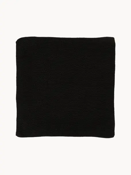 Katoenen vaatdoeken Soft, 3 stuks, 100% katoen, Zwart, B 29 x L 30 cm