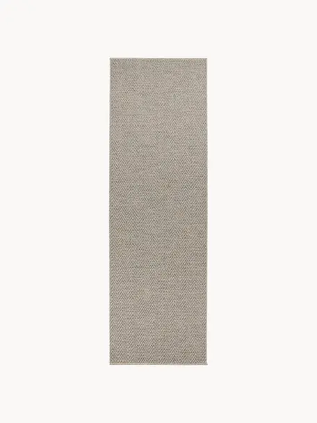 Tapis de couloir intérieur-extérieur Nature, Gris, multicolore, larg. 80 x long. 250 cm