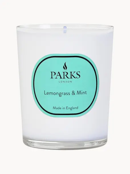 Duftkerze Aromatherapy (Zitronengras & Minze), Behälter: Glas, Zitronengras & Minze, Ø 8 x H 9 cm