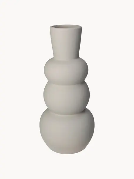 Dolomitová váza Ivory, V 29 cm, Dolomit, Svetlobéžová, Ø 13 x V 29 cm