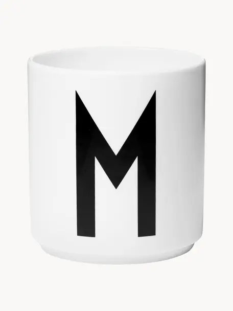 Tazza senza manico Q, Fine Bone China (porcellana)
Fine bone china è una porcellana a pasta morbida particolarmente caratterizzata dalla sua lucentezza radiosa e traslucida, Bianco, nero, Tazza senza manico A, 250 ml