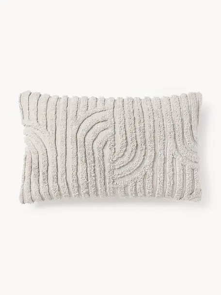 Poszewka na poduszkę z bawełny Bell, 100% bawełna, Greige, S 30 x D 50 cm