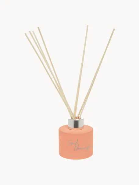 Geurstokjes Good Morning: Floral Amber, Houder: glas, Diffuser: 60% oplosmiddel, 31% alco, Floral amber, Ø 7 x H 25 cm