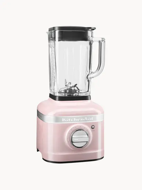 Standmixer Artisan, Gehäuse: Spritzgussmetall, Messer: Edelstahl, Rosa, glänzend, B 20 x H 40 cm