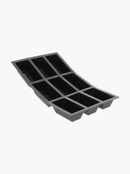 Molde pasteles de silicona Moul Flex, Silicona, Negro, An 17 x L 30 cm