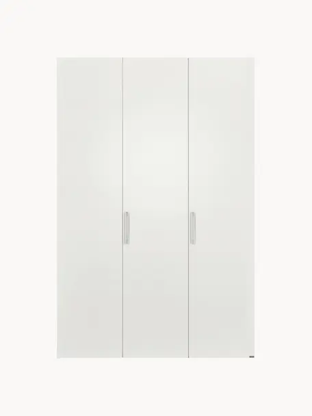 Drehtürenschrank Madison 3-türig, inkl. Montageservice, Korpus: Holzwerkstoffplatten, lac, Weiß, ohne Spiegeltür, B 152 x H 230 cm
