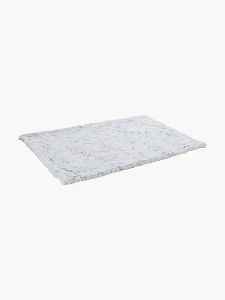 Prošívaná podložka pro domácí mazlíčky Cozy, různé velikosti, Samet (100 % polyester), Světle šedá, světle modrá, Š 50 cm, H 70 cm