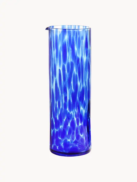 Carafe Tortoise, 800 ml, Verre, Tons bleus, transparent, 800 ml