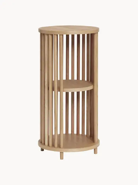 Étagère en bois Folk, Placage en bois de chêne, bois de chêne

Ce produit est fabriqué à partir de bois certifié FSC® issu du développement durable, Bois de chêne, Ø 35 x haut. 70 cm