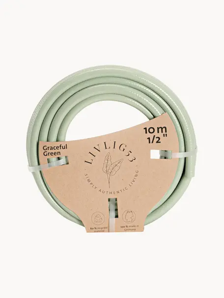 Tubo da giardino Gentle, varie misure, Materiale sintetico PVC, riciclato, Verde menta, Lung. 10 m