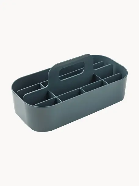 Organizer Hope, 60% plastica ABS riciclata, 40% plastica ABS, Grigio blu, Larg. 33 x Alt. 15 cm