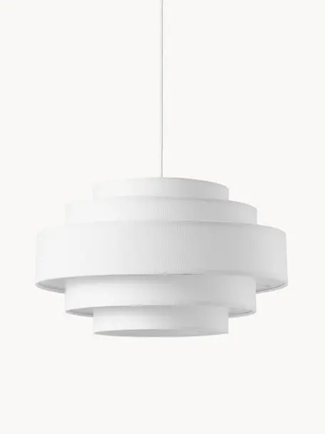 Suspension Miguel, Blanc, larg. 50 x haut. 29 cm