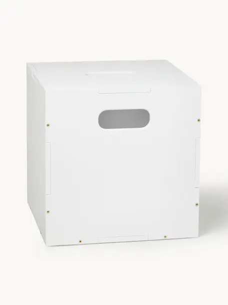 Boîte de rangement en bois Cube, Placage bouleau, laqué

Ce produit est fabriqué à partir de bois certifié FSC® et issu d'une exploitation durable, Blanc, larg. 36 x prof. 36 cm