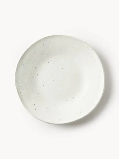 Raňajkový tanier Marlee, 4 ks, Kamenina, Krémovobiela, Ø 22 x V 3 cm