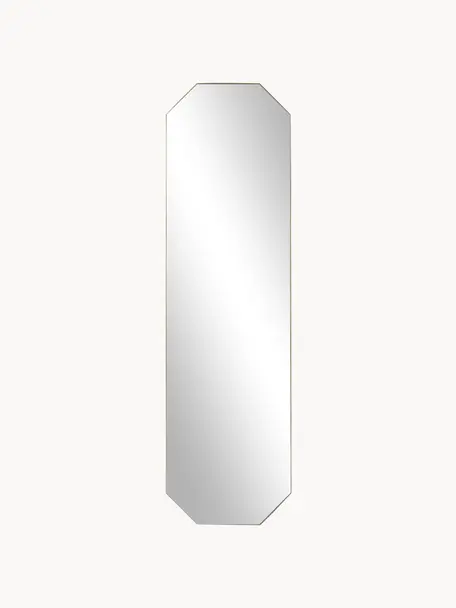 Obdélníkové nástěnné zrcadlo Isabella, Zlatá, Š 40 cm, V 140 cm
