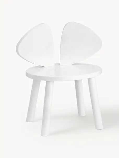 Chaise d'enfant en bois de chêne Mouse, Bois de chêne, laqué, certifié FSC

Ce produit est fabriqué à partir de bois certifié FSC® et issu d'une exploitation durable, Blanc, larg. 43 x prof. 28 cm