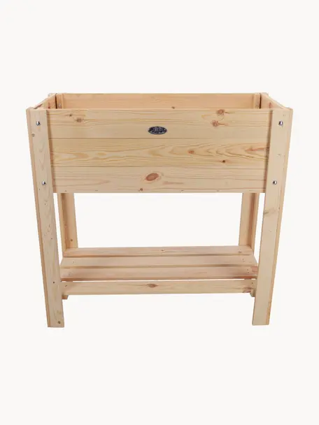 Lecho elevado de madera de pino Vegetables, Estructura: madera de pino, Madera de pino, An 81 x Al 78 cm