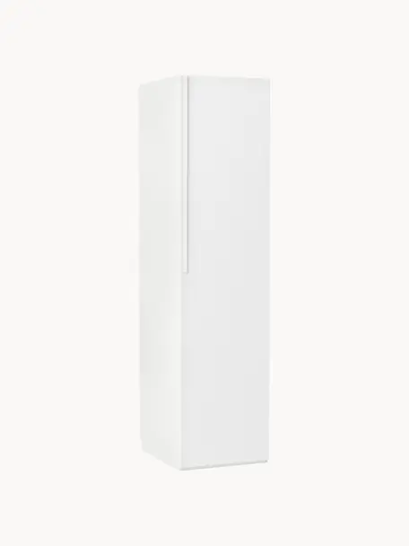 Armario modular Leon, 1 puerta (50 cm), diferentes variantes, Estructura: tablero aglomerado revest, Blanco, Interior Premium (An 50 x Al 200 cm)