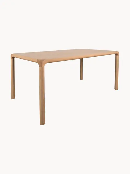Jedálenský stôl Storm, Jaseňové drevo, svetlé, Š 180 x H 90 cm
