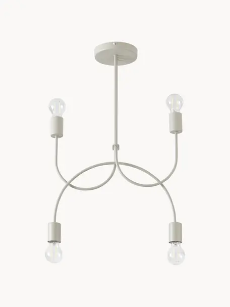 Deckenleuchte Bea, Beige, B 49 x H 69 cm
