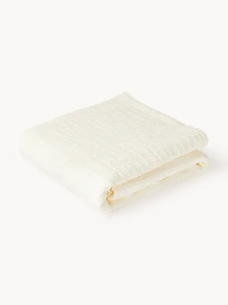 Colcha de algodón Lazlo, 100% algodón

El material utilizado para este producto ha sido probado contra sustancias nocivas y está certificado según el STANDARD 100 por OEKO-TEX®, 5763CIT, CITEVE., Off White, An 230 x L 250 cm (para camas de 180 x 200 cm)