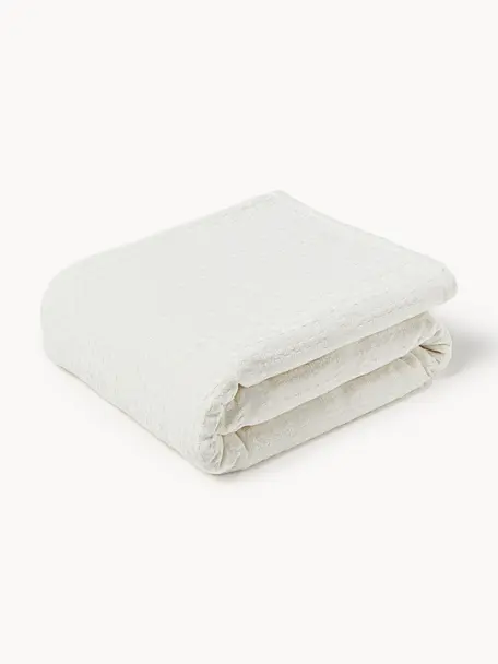 Colcha de algodón Lazlo, 100% algodón

El material utilizado para este producto ha sido probado contra sustancias nocivas y está certificado según el STANDARD 100 por OEKO-TEX®, 5763CIT, CITEVE., Off White, An 230 x L 250 cm (para camas de 180 x 200 cm)