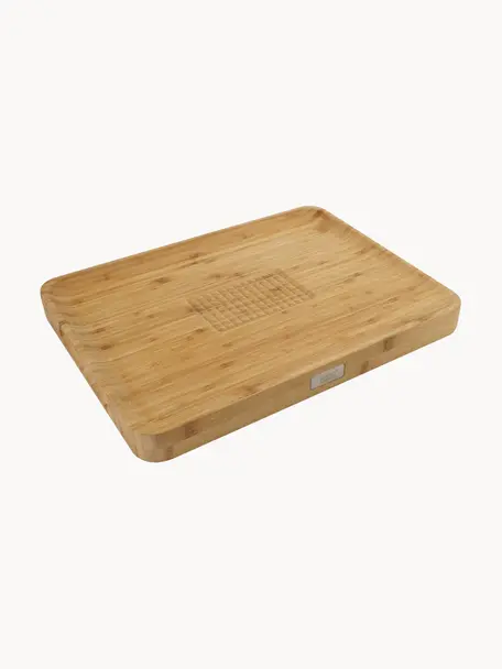 Deska do krojenia z drewna bambusowego Cut & Carve, Drewno bambusowe, Drewno bambusowe, S 30 x D 40 cm