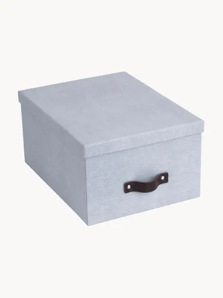 Úložné boxy Gustav, 2 ks, Šedomodrá, Š 23 cm, H 30 cm