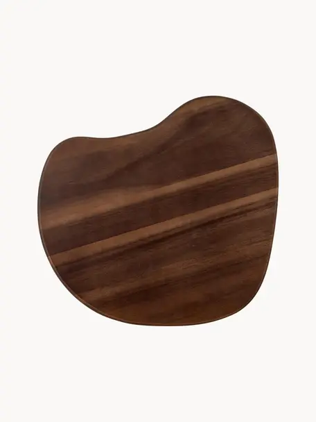 Prkénko z akáciového dřeva v organickém tvaru Savin, Akáciové dřevo, Akáciové dřevo, Š 39 cm, H 35 cm