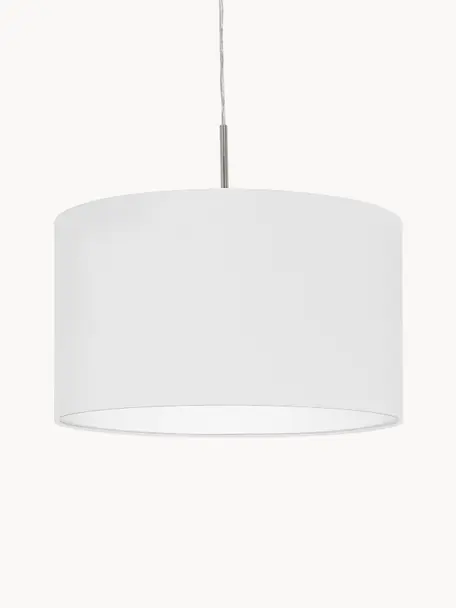 Lampa wisząca Parry, Biały, Ø 38 x W 22 cm
