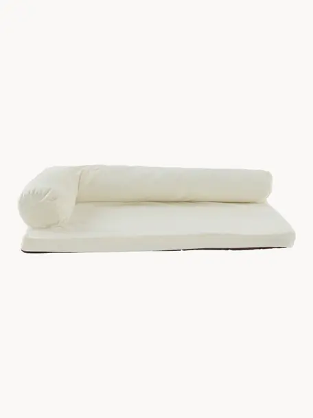 Cama para mascotas Sam, Tapizado: 100% poliéster, Off White, An 55 x F 45 cm