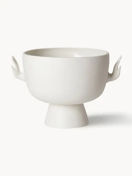 Dekorativní miska z porcelánu Eve, Porcelán, Bílá, Š 26 cm, V 17 cm