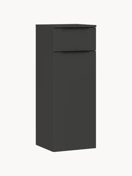 Armoire centrale de salle de bain Crandon, larg. 36 cm, Anthracite, larg. 36 x haut. 93 cm