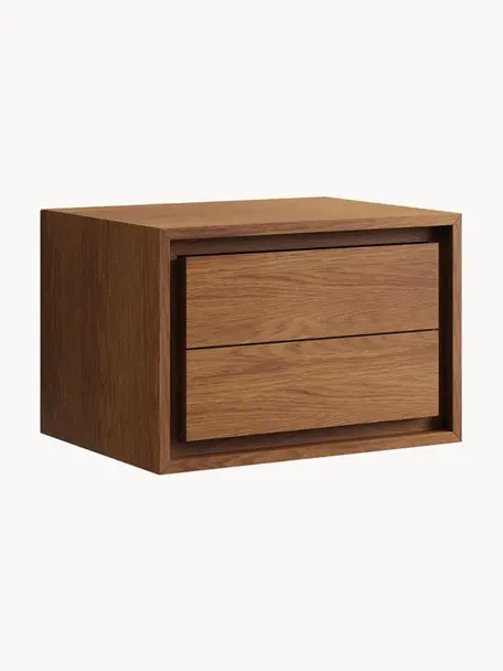 Umyvadlová skříňka z teakového dřeva Kenta, Teakové dřevo, Teakové dřevo, tmavé, Š 60 cm, V 40 cm