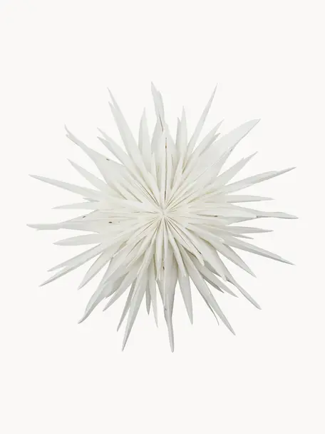 Dekorativní hvězda z papíru Dust, Papír, Tlumeně bílá, Ø 70 cm