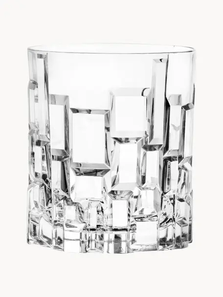 Vasos old fashioned de cristal George, 4 uds.
