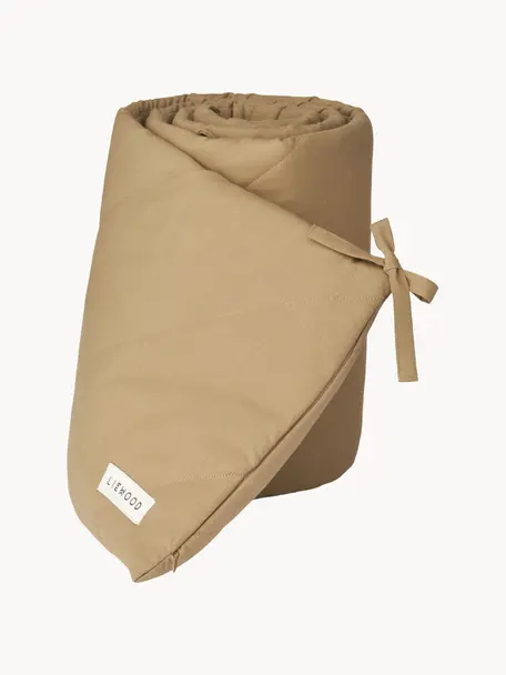 Bettkantenschutz Benedicte, Bezug: 100 % Polyester, Beige, B 30 x L 180 cm