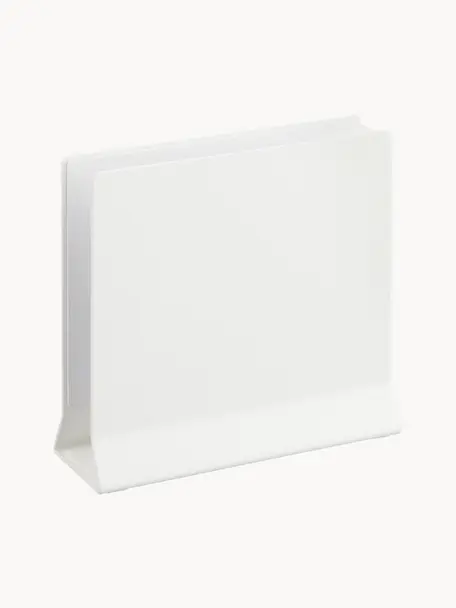 Supporto laptop in metallo Tower, Interno: plastica, Bianco opaco, Larg. 16 x Alt. 15 cm