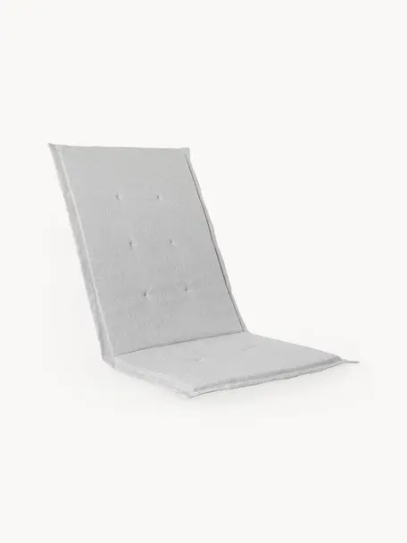 Podložka na židli s vysokým opěradlem Ortun, Světle šedá, Š 50 cm, D 123 cm