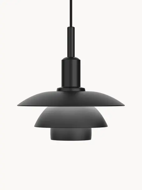 Lampa wisząca PH 3/3, Czarny, Ø 29 x 30 cm